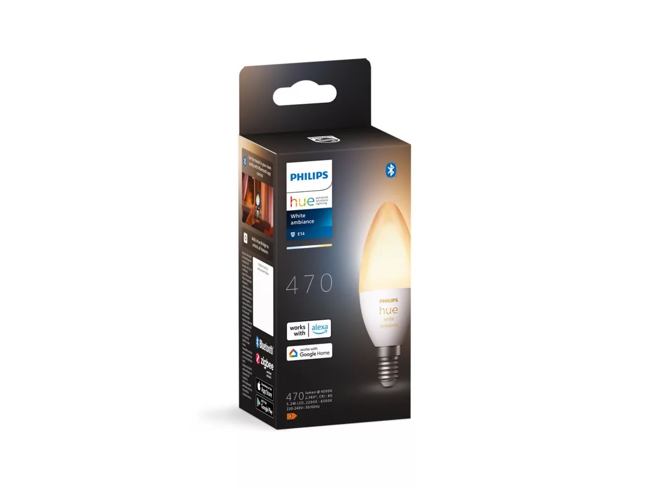 Philips Hue Huewca 929002294403 Lyskilde 5 W, 470 lm 1-pak