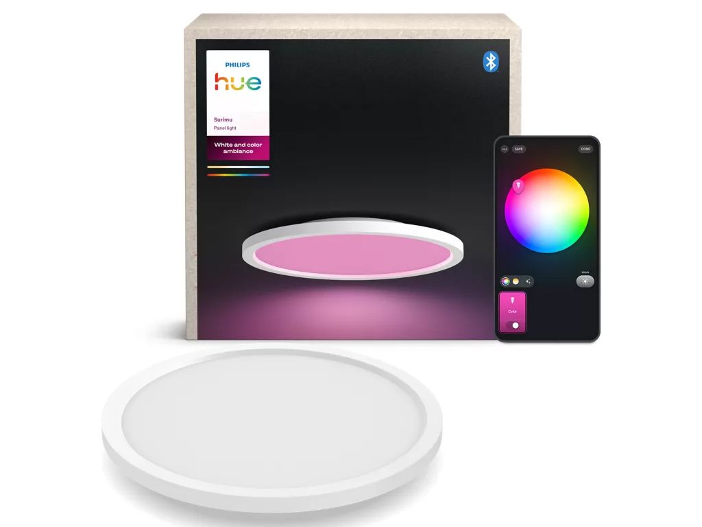 Philips Hue Surimu Armatur 40 W, 6500 K