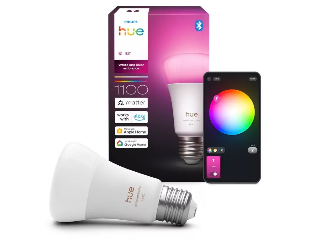 Philips Hue Huewca 929003853501 Ljuskälla E27, 8,1W, 1100 lm, RGBW