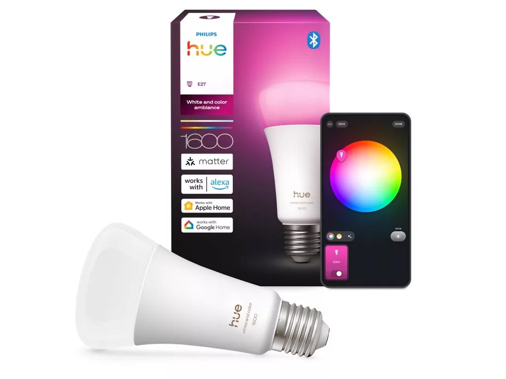 Philips Hue Huewca 929003853601 Ljuskälla E27, 11,8W, 1600 lm, RGBW
