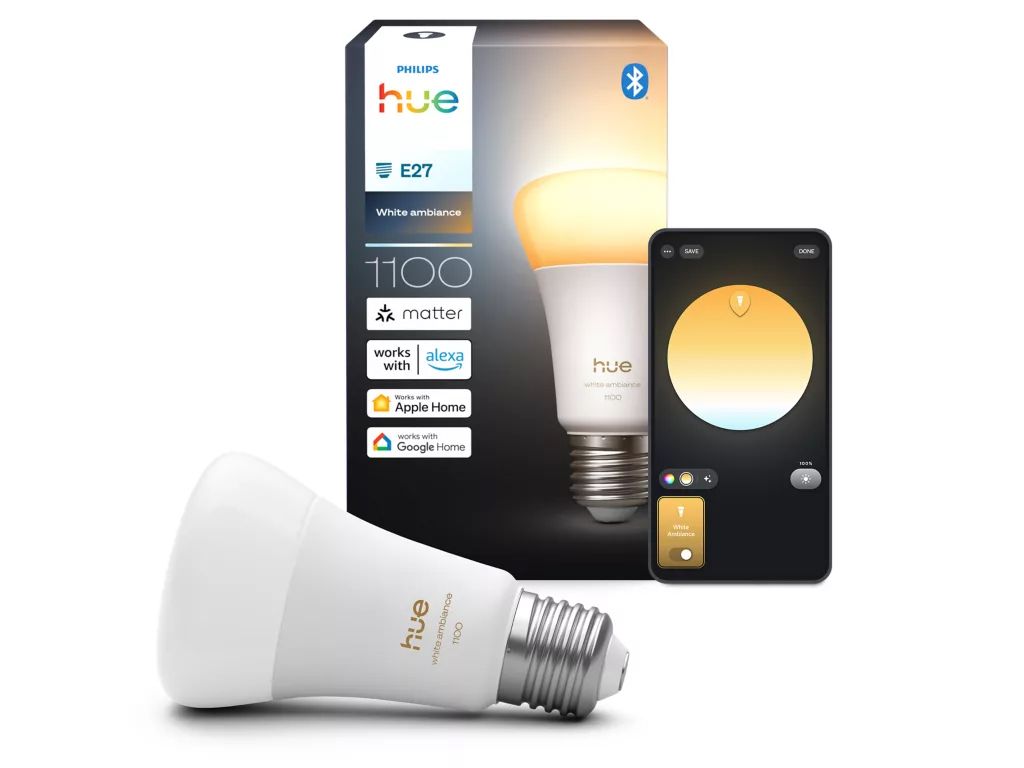 Philips Hue Huewca 929003854901 Lyskilde E27, 8,1W, 1100 lm