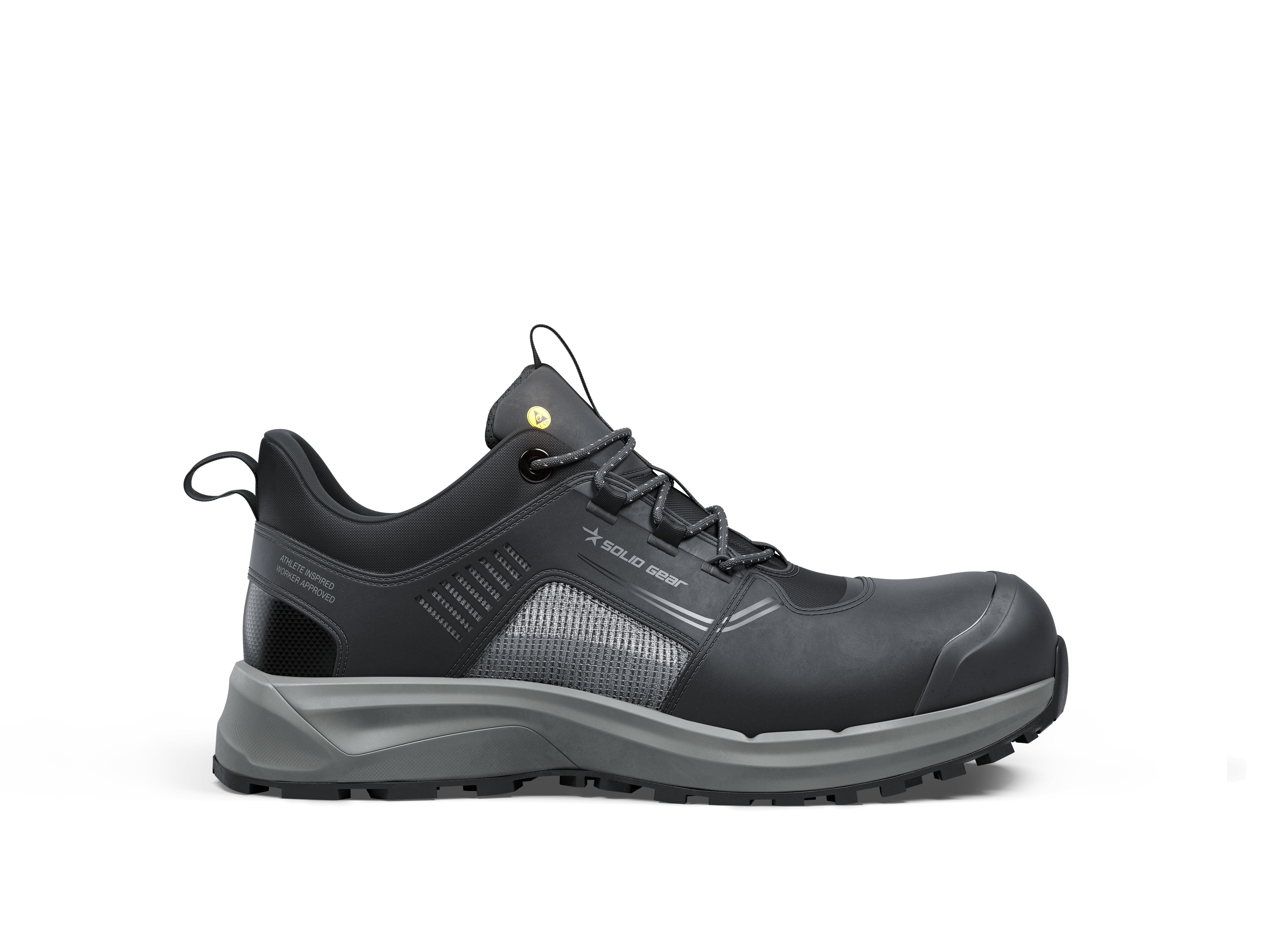 Solid Gear Adapt 2 Air Low Skyddssko svart/grå 44