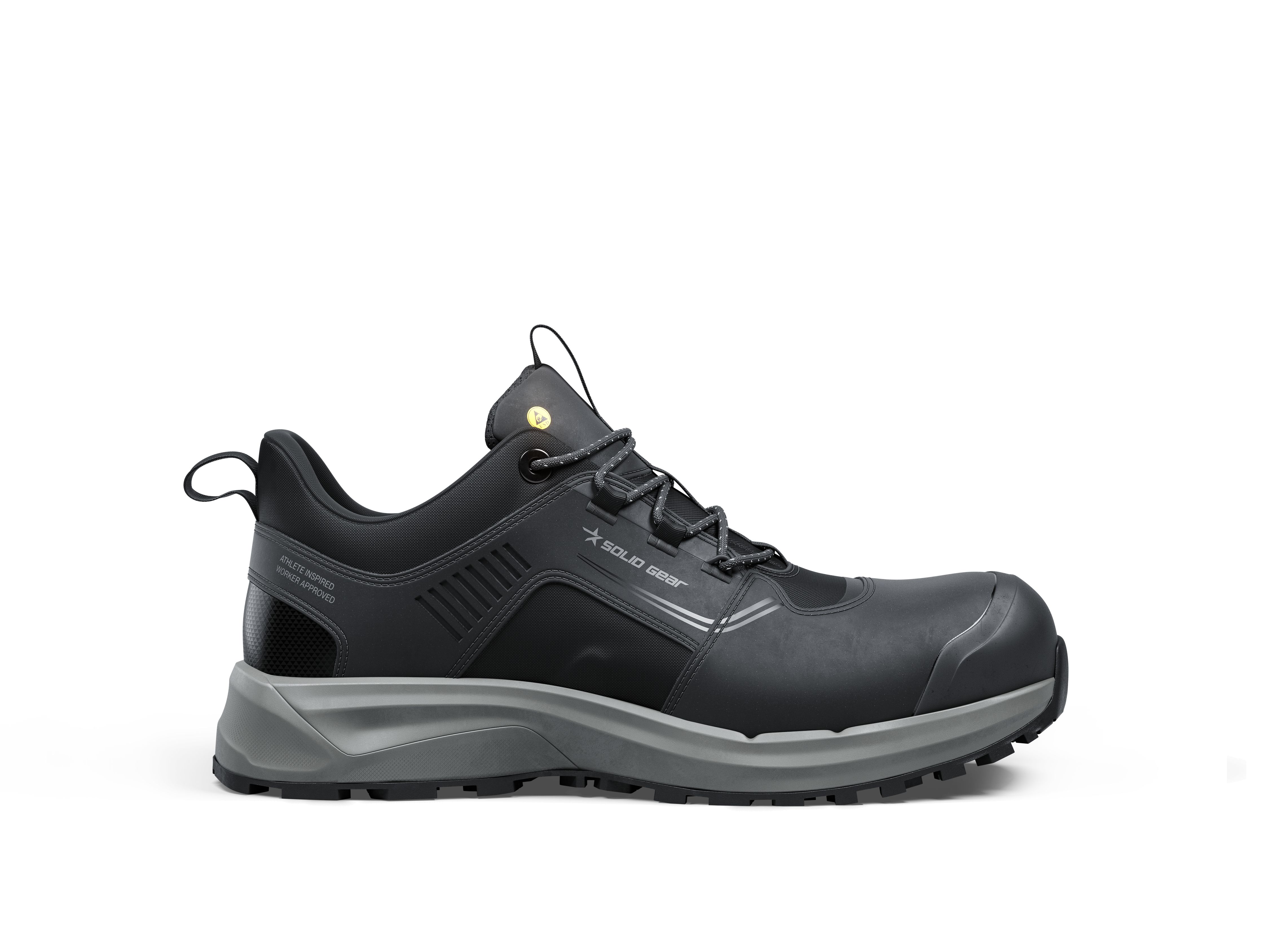 Solid Gear Adapt 2 Low Skyddssko svart/grå 44