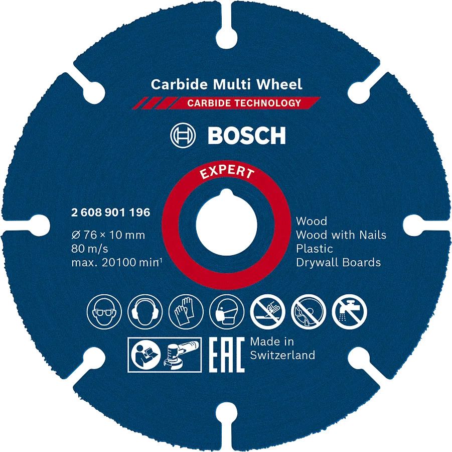 Bosch Expert Carbide Multi Wheel Kappeskive 76 x 10 mm