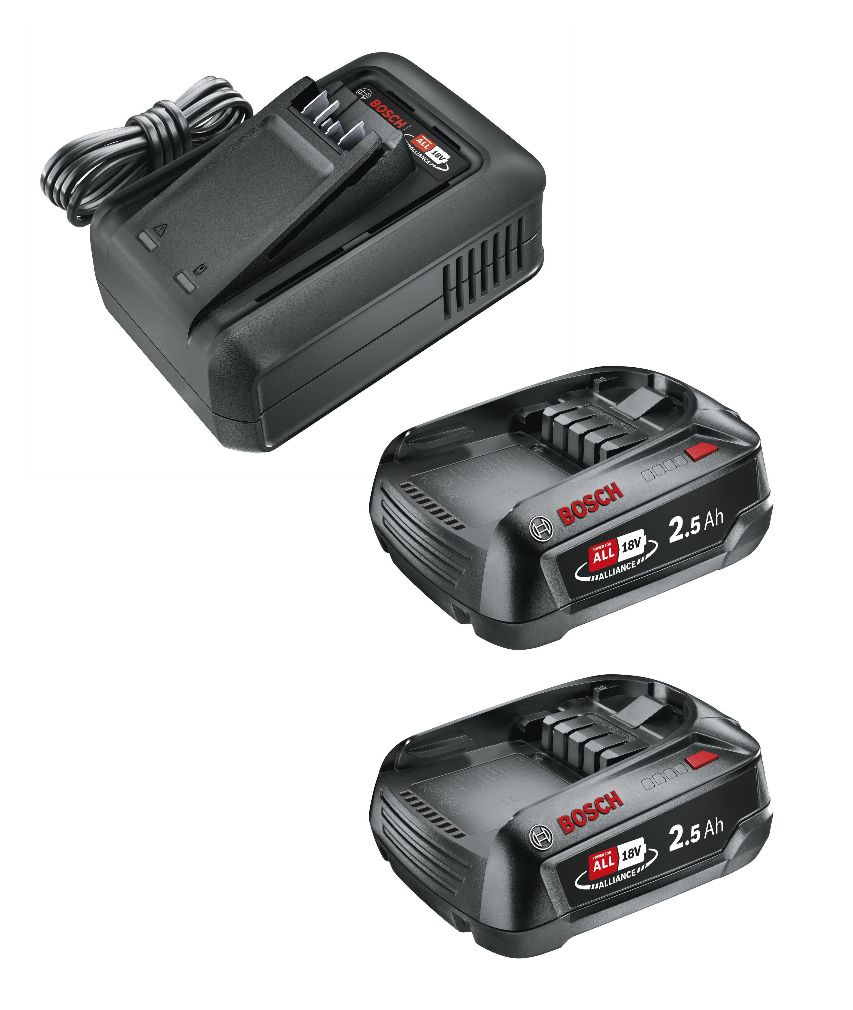Gardena 970794701 Batterikit 2 stycken x 2,5 Ah batterier