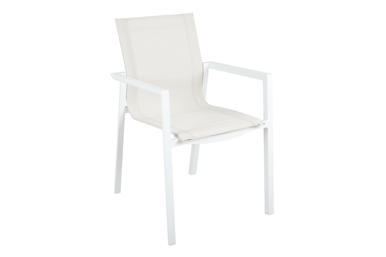 Brafab 2652-50-51 Karmstol 6-pack White/Off-White