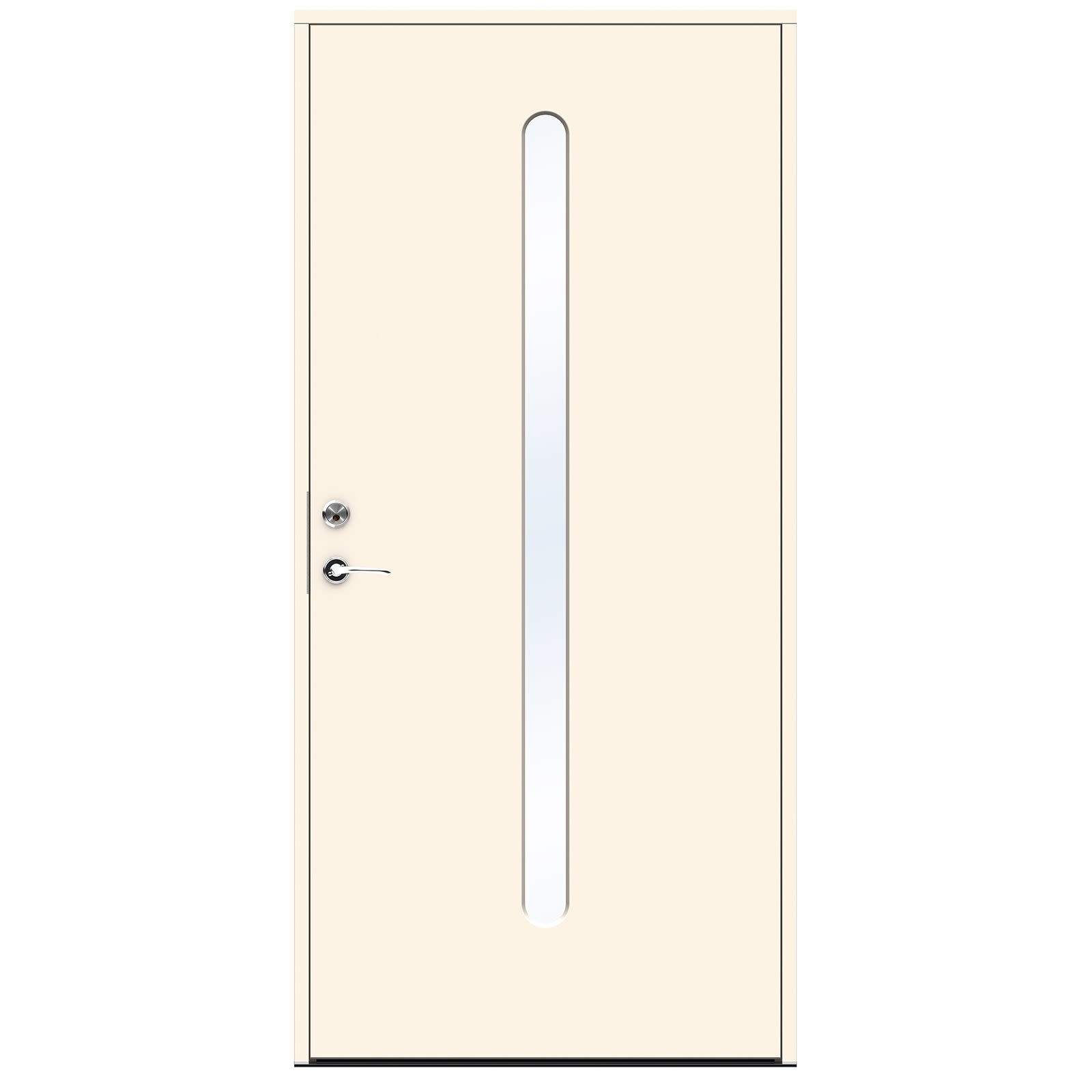 Swedoor Drop Ytterdörr vit (S 0502-Y) 888x2080 mm