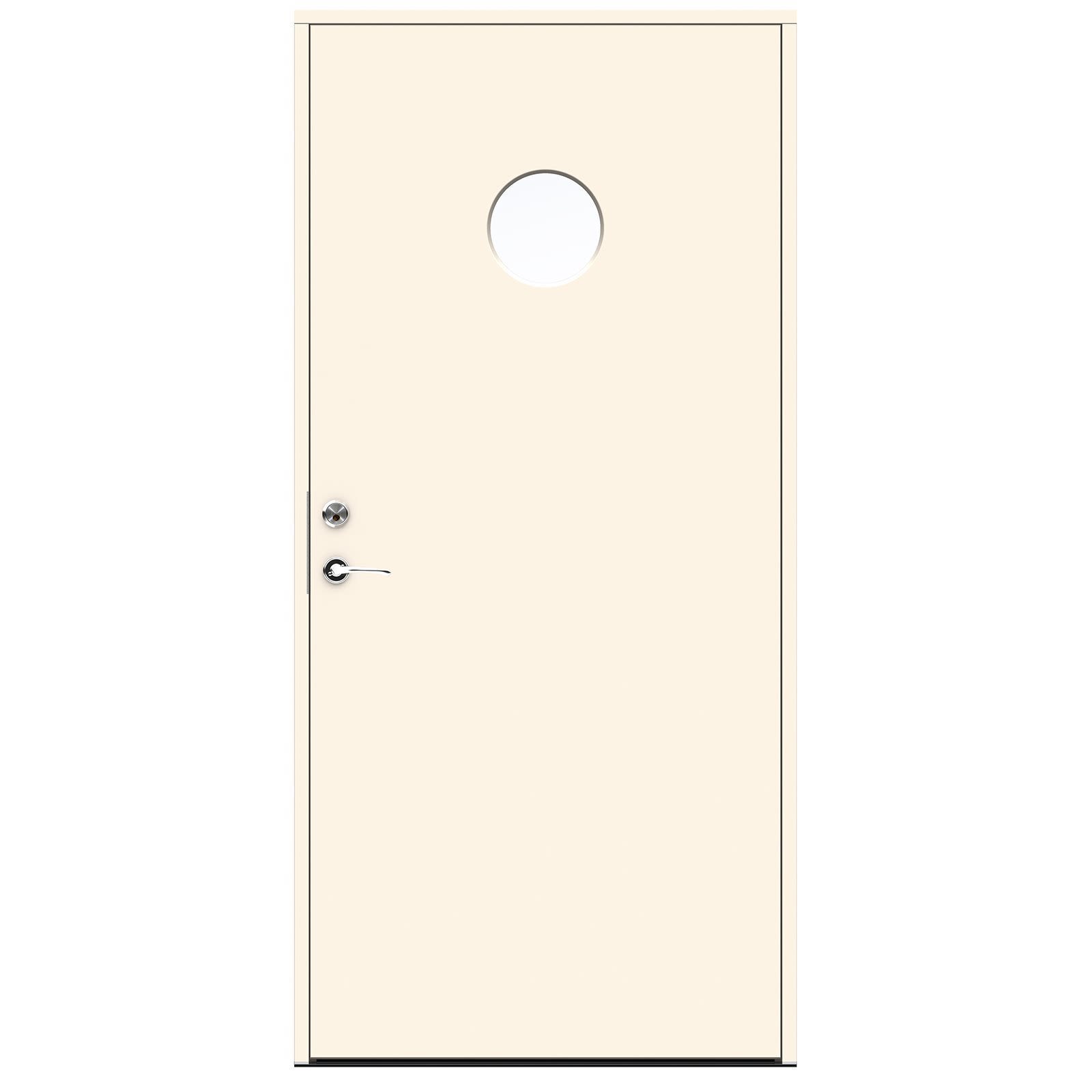 Swedoor Luna Ytterdörr vit (S 0502-Y) 988x2080 mm