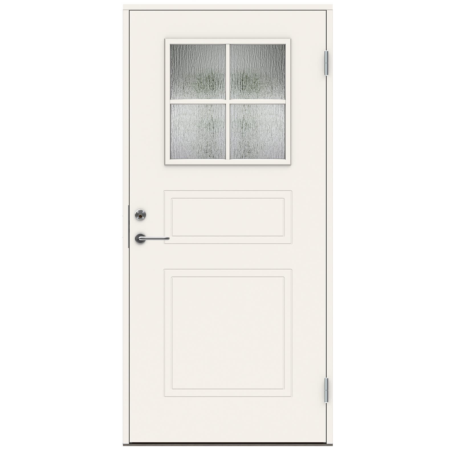 Swedoor P-500 Ytterdörr vit (S 0502-Y) 888x2080 mm