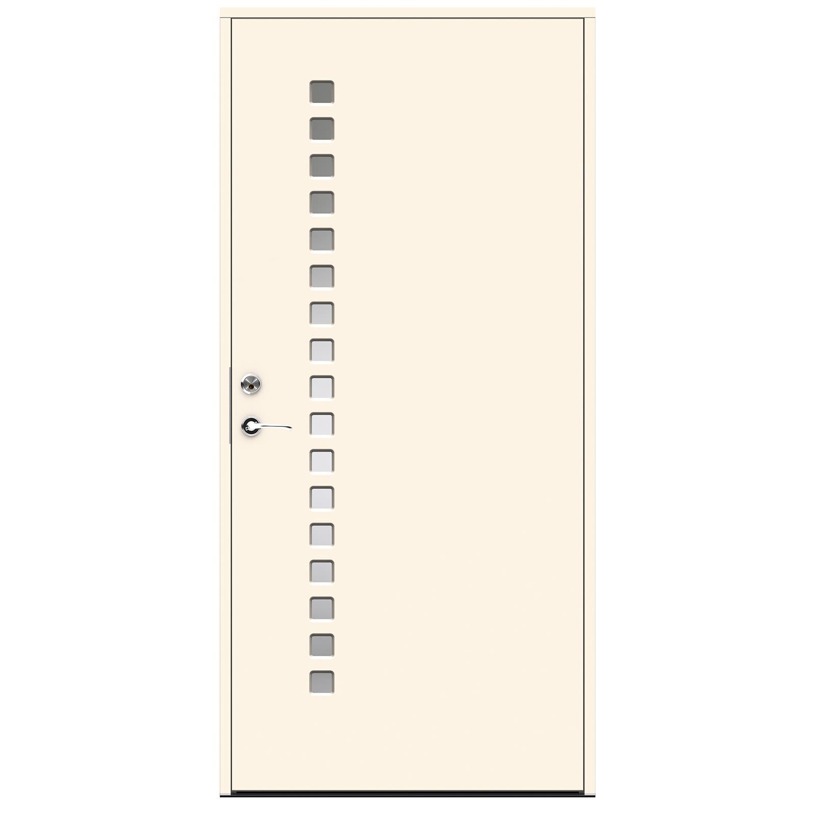 Swedoor Prisma Ytterdörr vit (S 0502-Y) 988x1980 mm