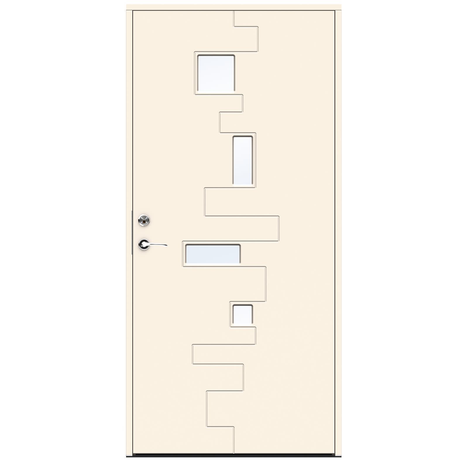 Swedoor Pulse Ytterdörr vit (S 0502-Y) 888x1980 mm