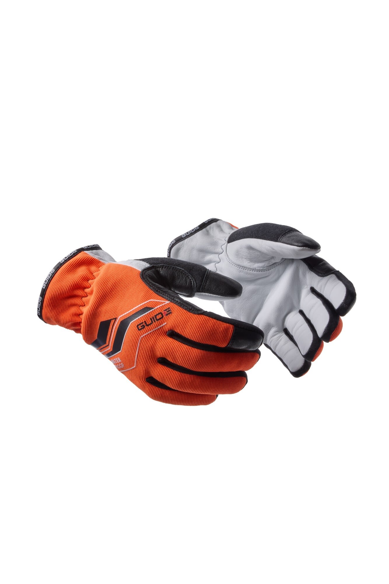 Guide Gloves 4140 Handske hi-viz, orange, fodrad 8