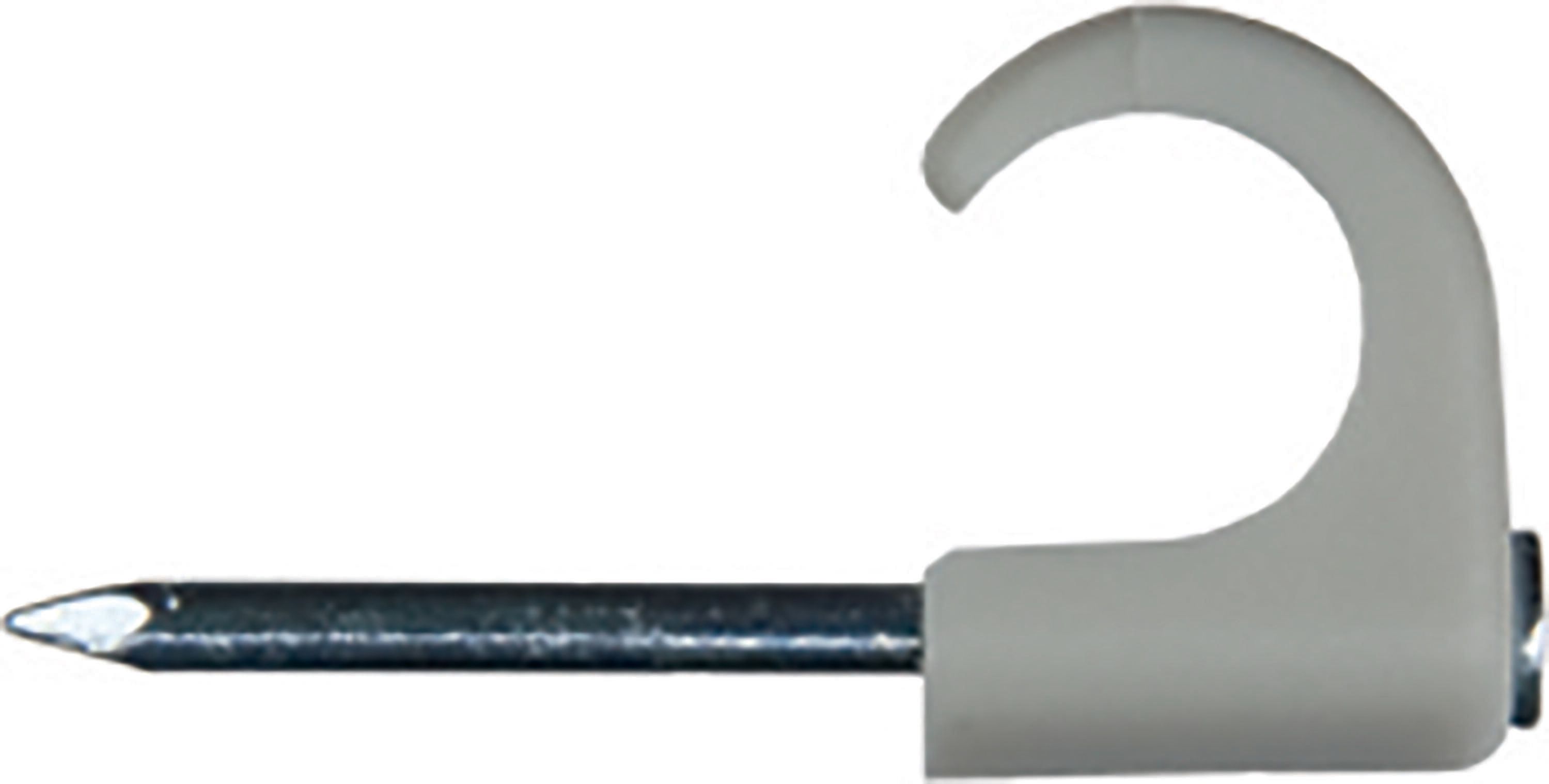 Schneider Electric 2032035 Klammer spik, 100-pack, rund kabel 7-10, 1,6x25 mm