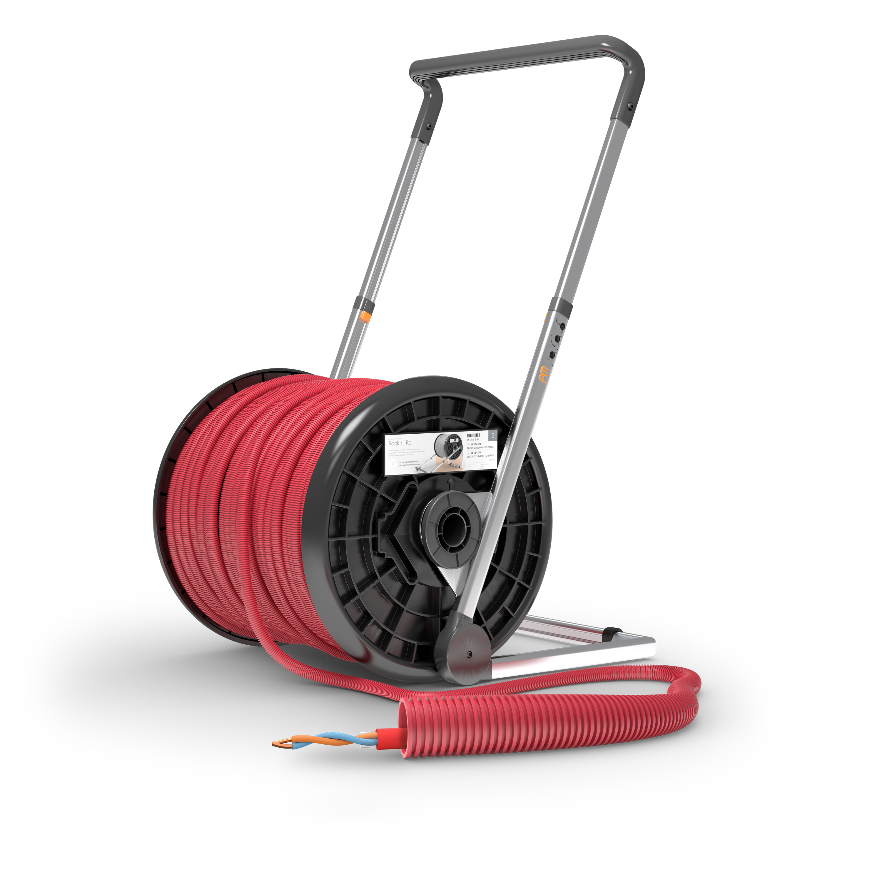 PM FLEX ELQYB Kabel 16 mm x 300 m, 2x1 mm², K6-modell