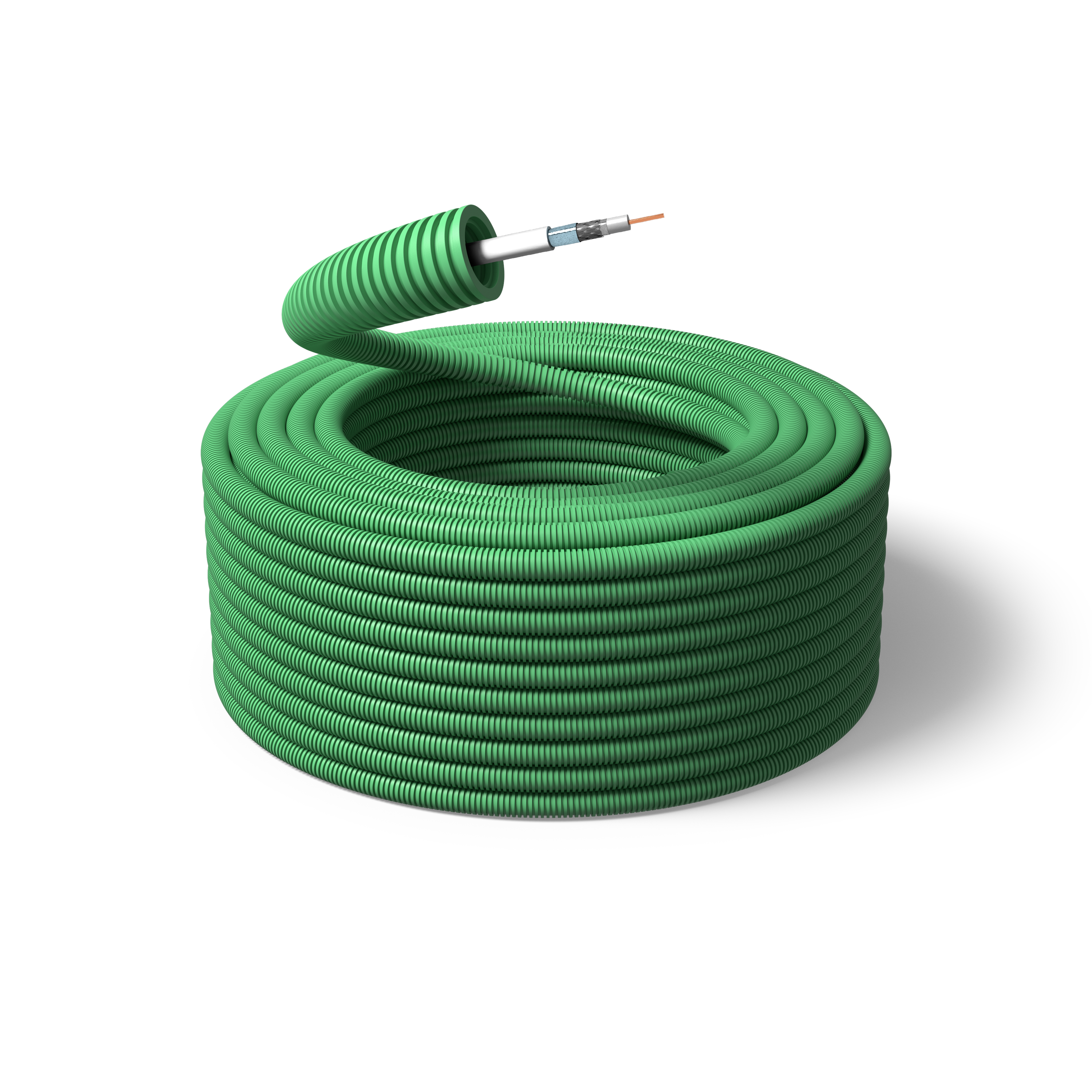 PM FLEX RG6T Koaxialkabel fördragen, 16 mm x 100 m, 1xRG6