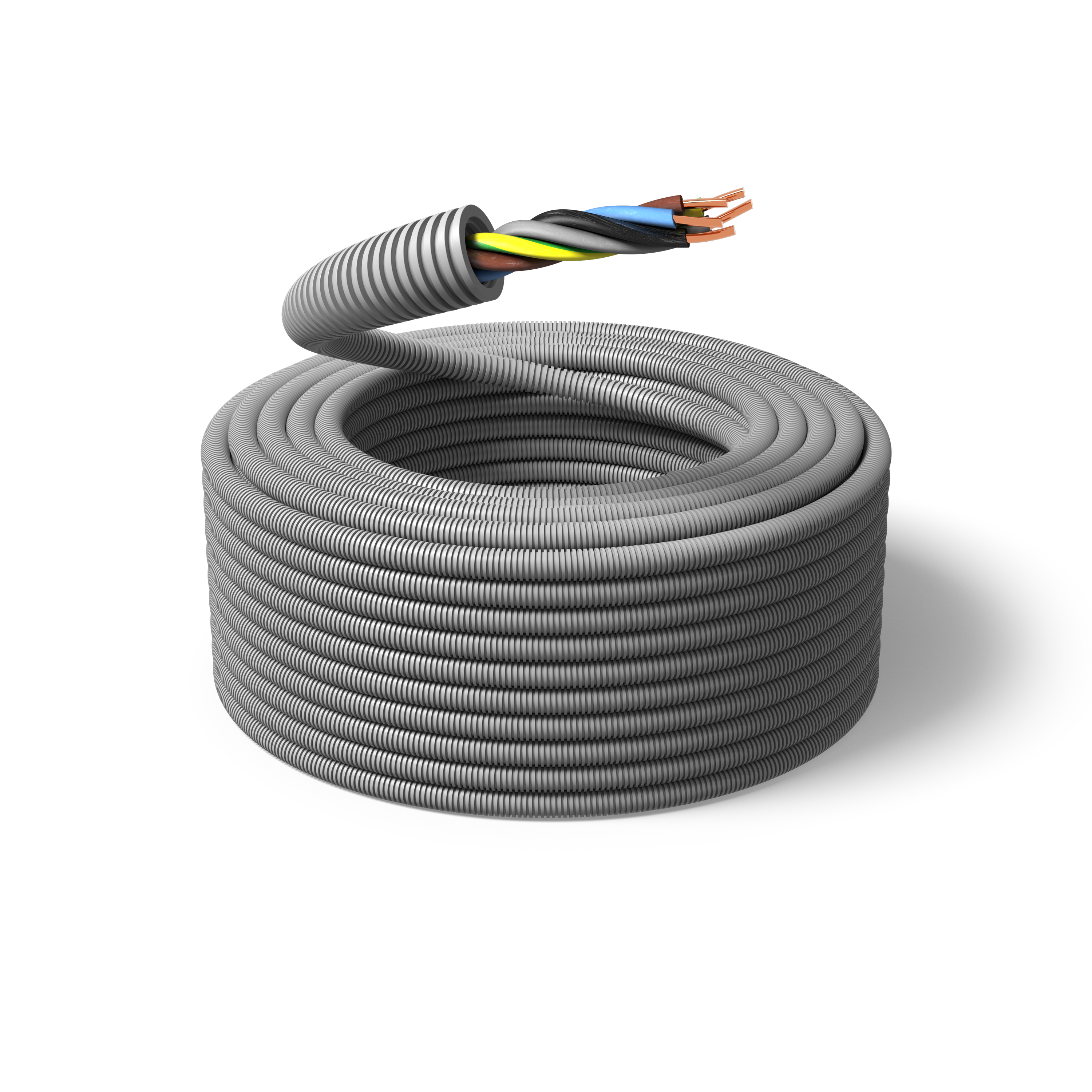 PM FLEX EQ Kabel fördragen, 100 m, tvinnad 5G1.5 mm², ytter-Ø16 mm