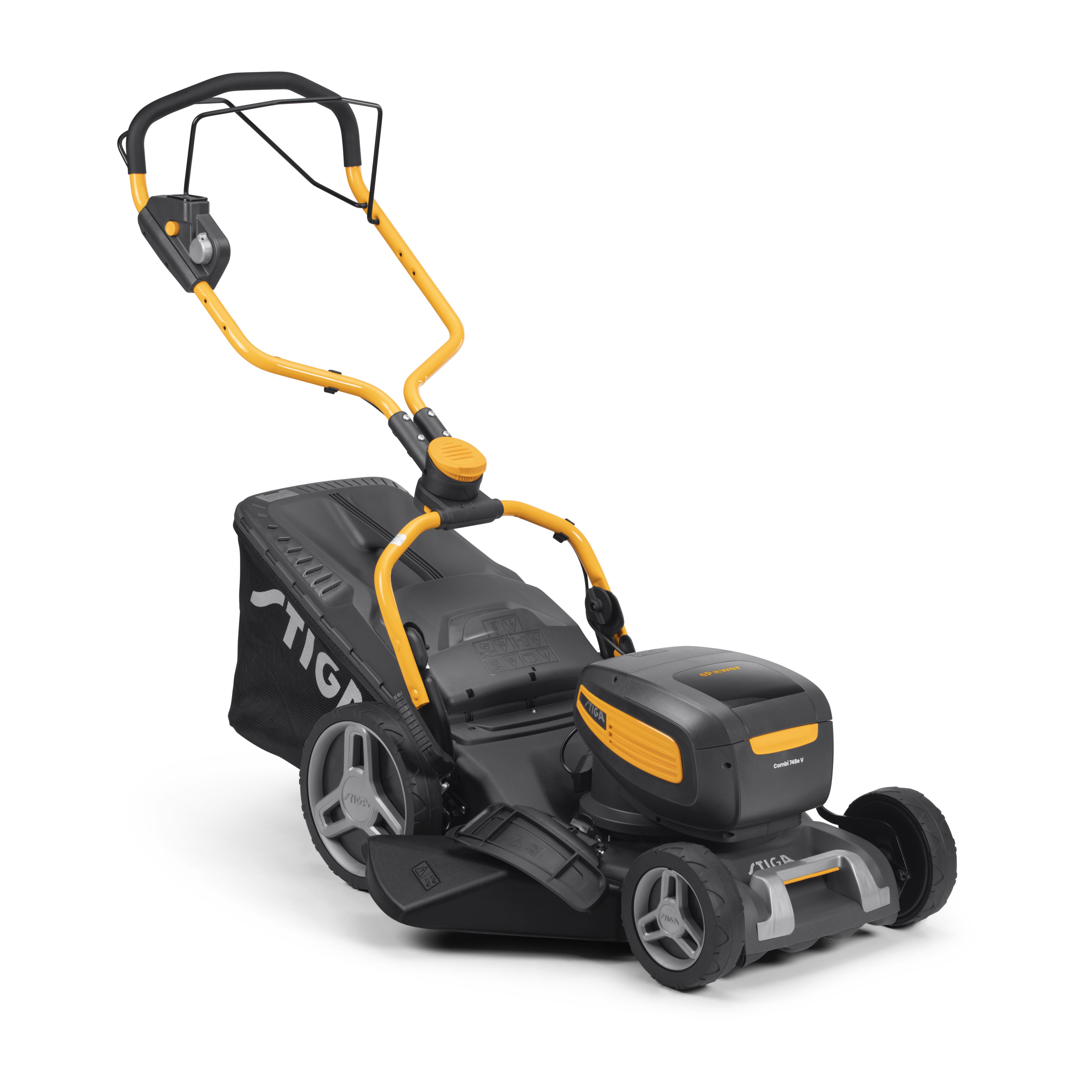 STIGA Combi 748e V Kit Gräsklippare med batteri och laddare
