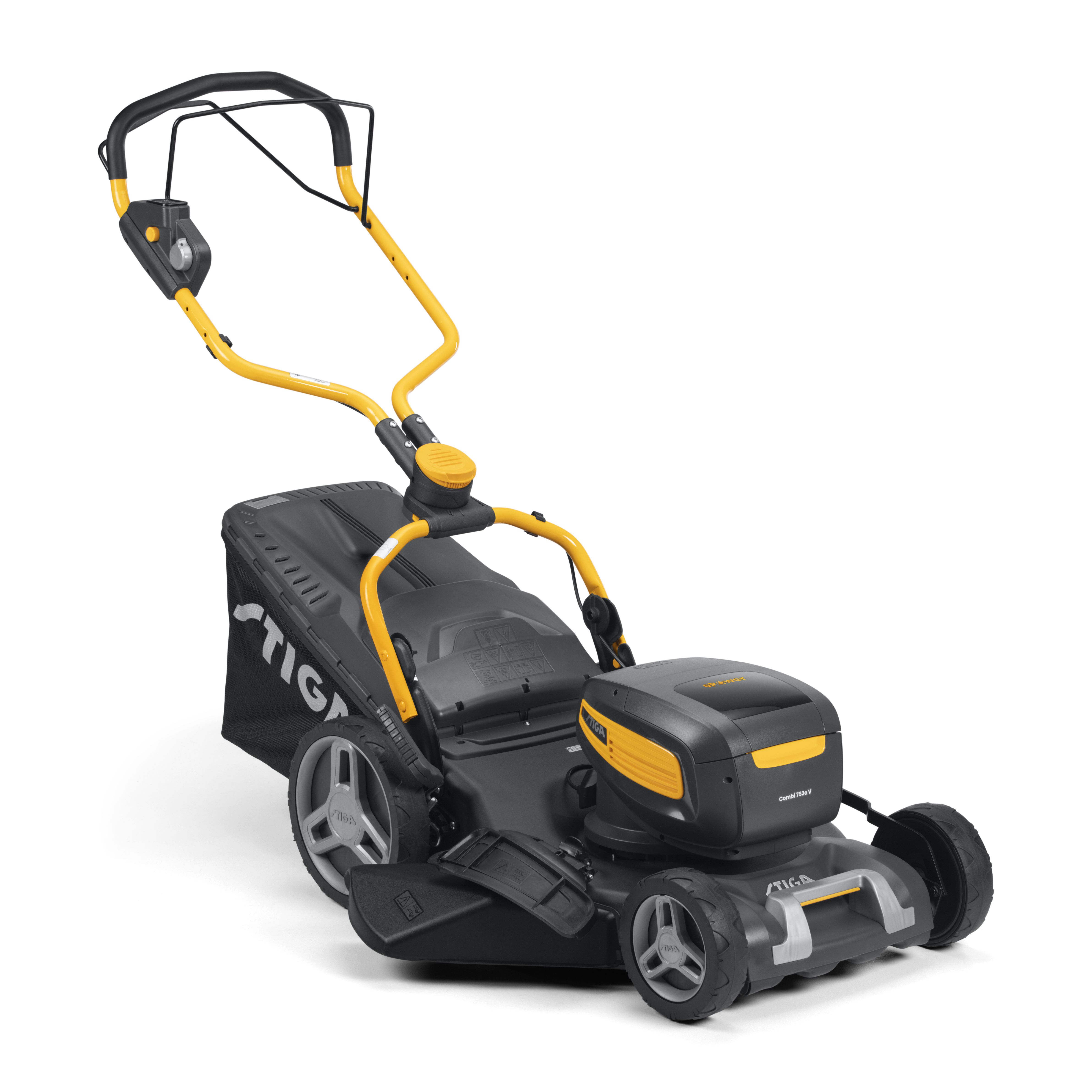 STIGA Combi 753e V Kit Gräsklippare med batteri och laddare