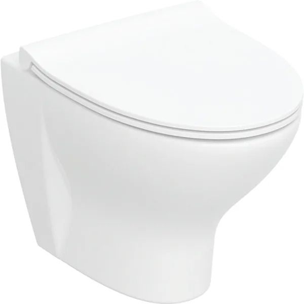 Ifö Spira Style Toiletskål kantfri, Soft Close-sits
