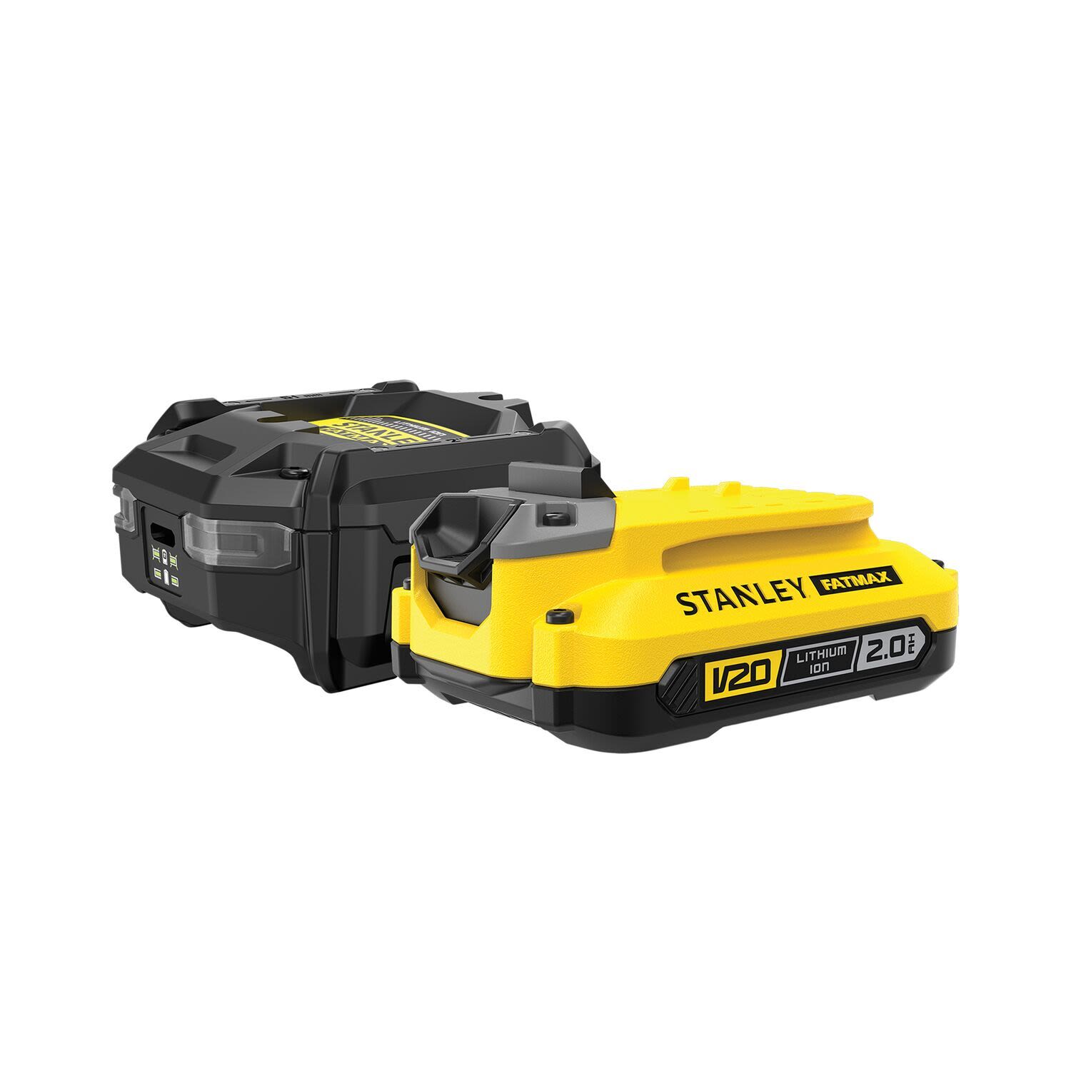 STANLEY SFMCB10D1-QW Batterisats med batteri och  laddare