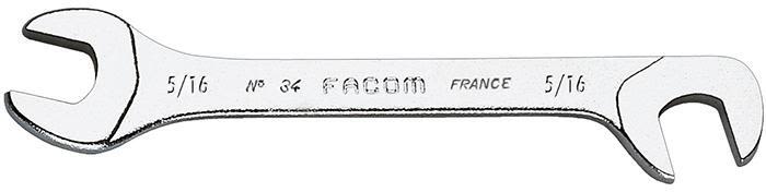 Facom 34.9/16 U-nyckel vinklad 15° och 75° 9/16