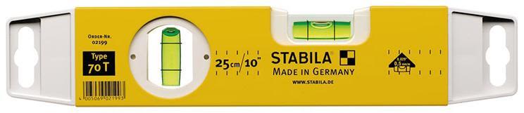 Stabila 70T Torpedo Vattenpass 25 cm