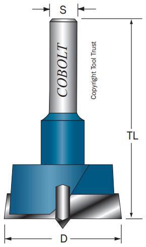 Cobolt 280-026 Beslagsfräs