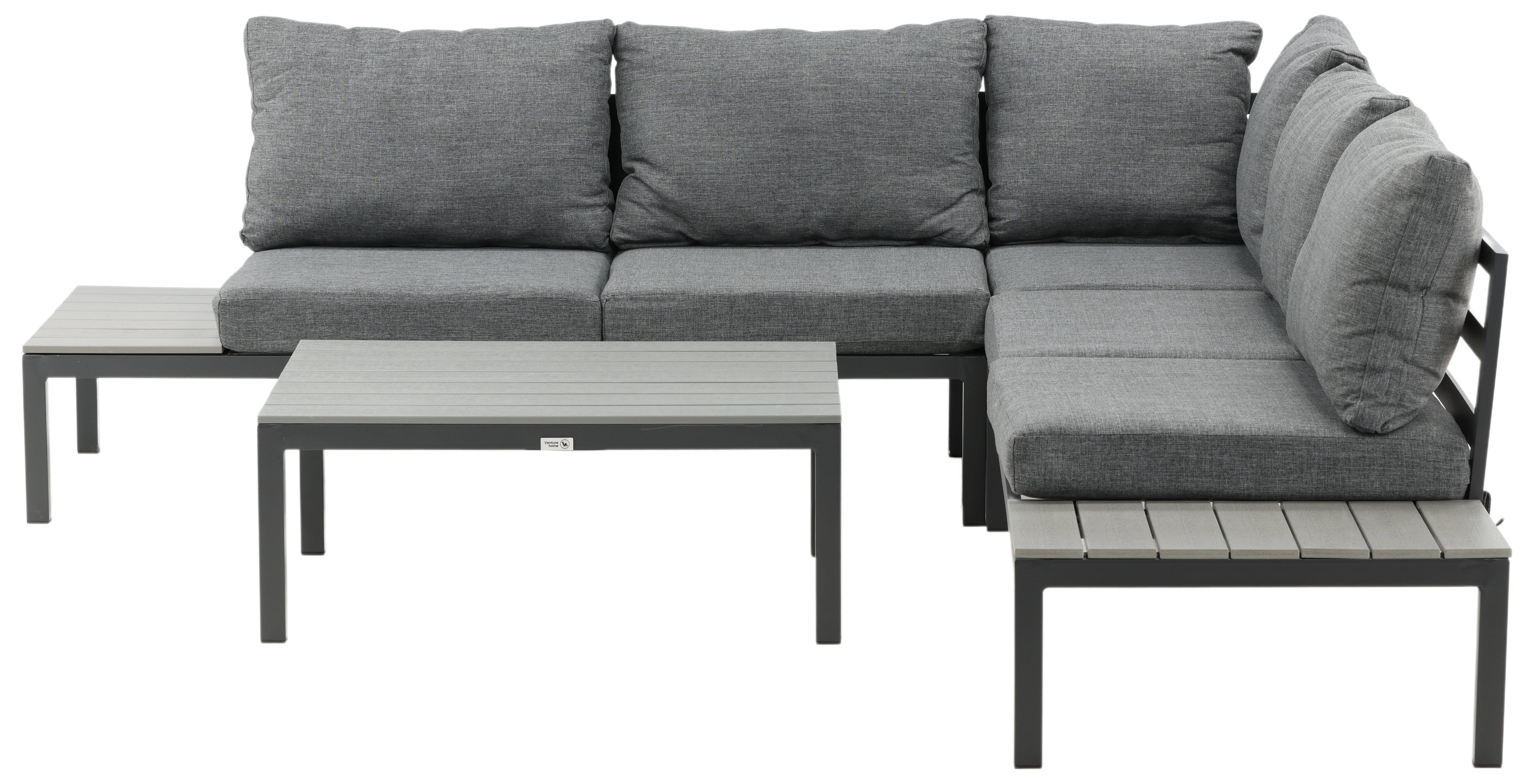Venture Home Odense 1001-408 Loungeset soffa, bord, grått