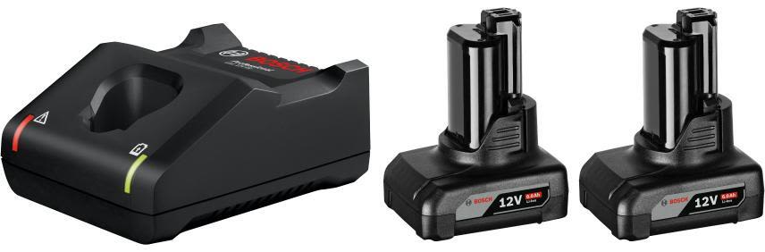 Bosch GBA 12V 6,0Ah + GAL 12V-40 Opladningspakke