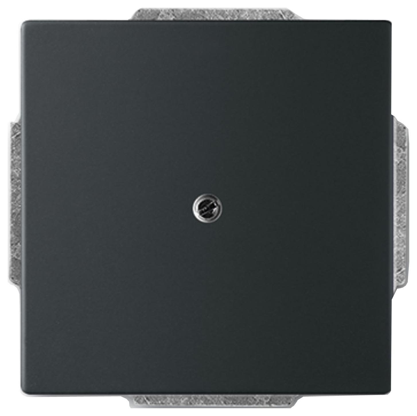 ABB Impressivo 1742-885 Centrumplatta matt svart, blind