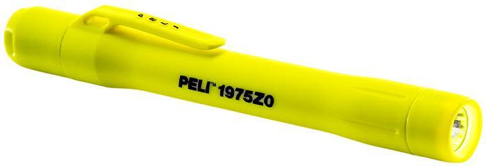 Peli 1975Z0 Pennlampa gul