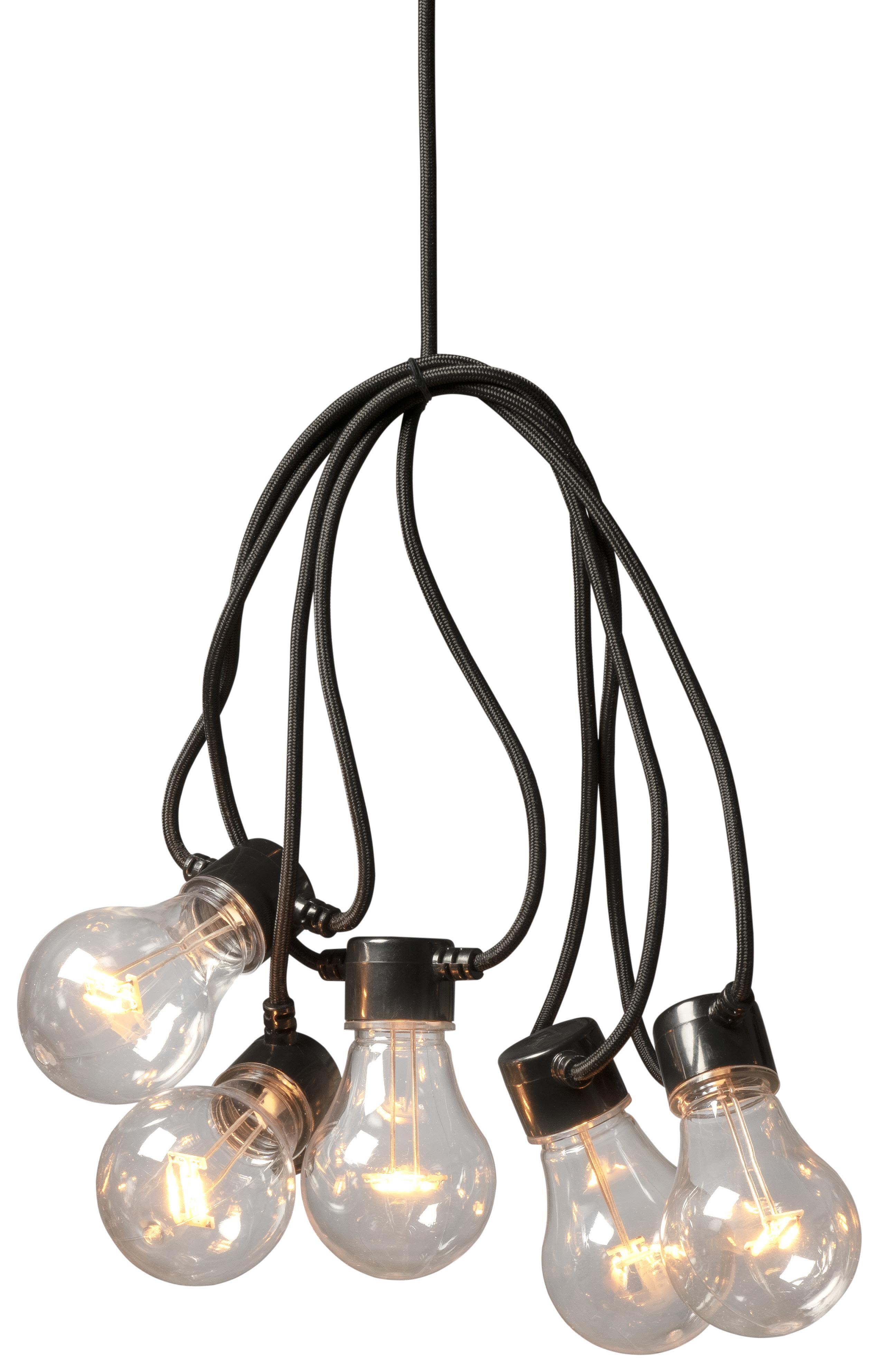 Konstsmide 2382-700 Ljusslinga 10 amber LED