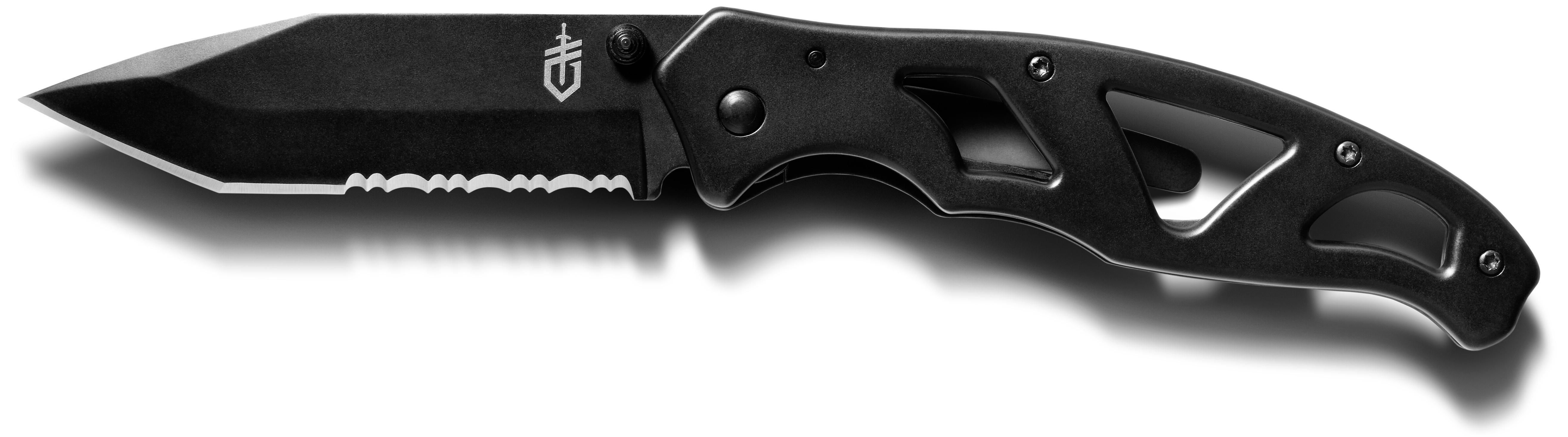 Gerber Paraframe II Tanto Fällkniv svart box 20,65 cm