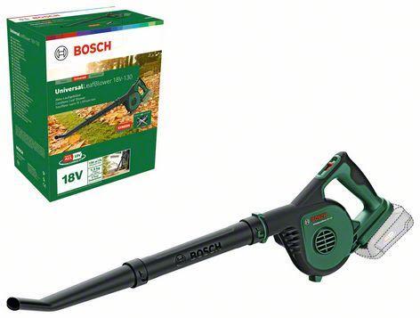 Bosch DIY UniversalLeafBlower 18V-130 Løvblåser uten batteri og lader