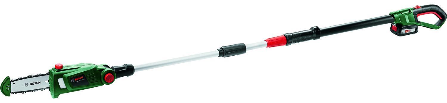 Bosch DIY Universal Chain Pole 18 Stanggrensav med batteri og oplader