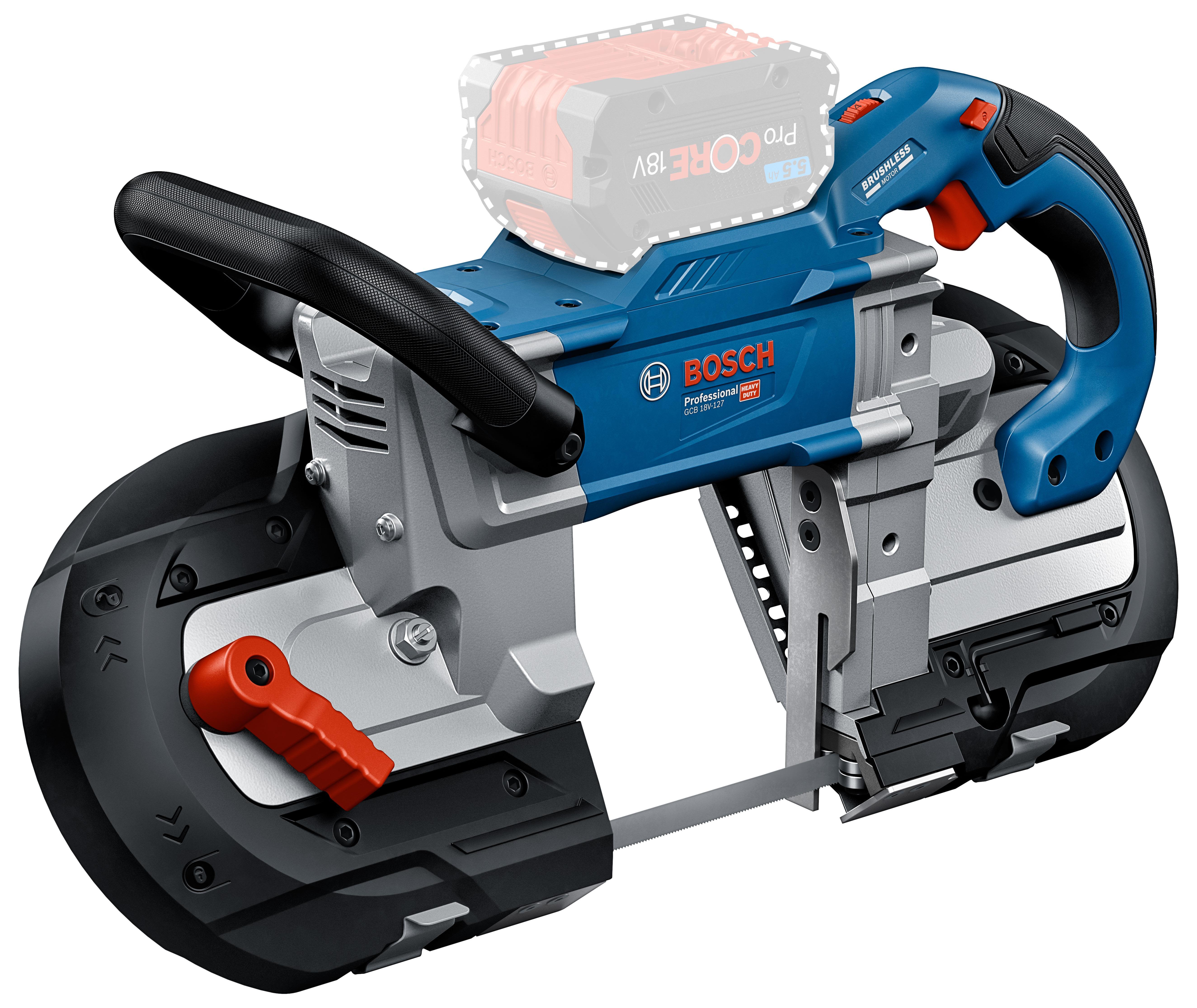 Bosch GCB 18V-127 Bandsåg utan batteri och laddare 06012B7000