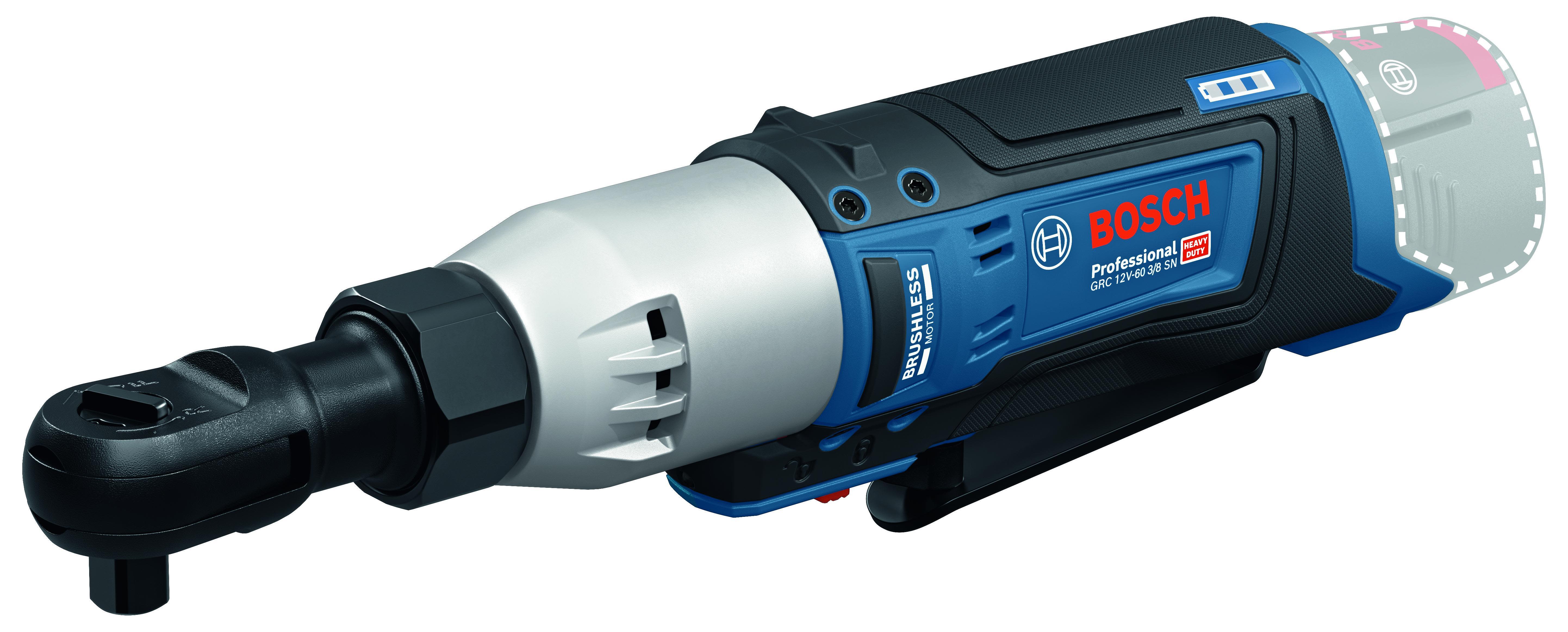 Bosch GRC 12V-60 SOLO 3/8 60 NM Spärrskaft utan batteri och laddare