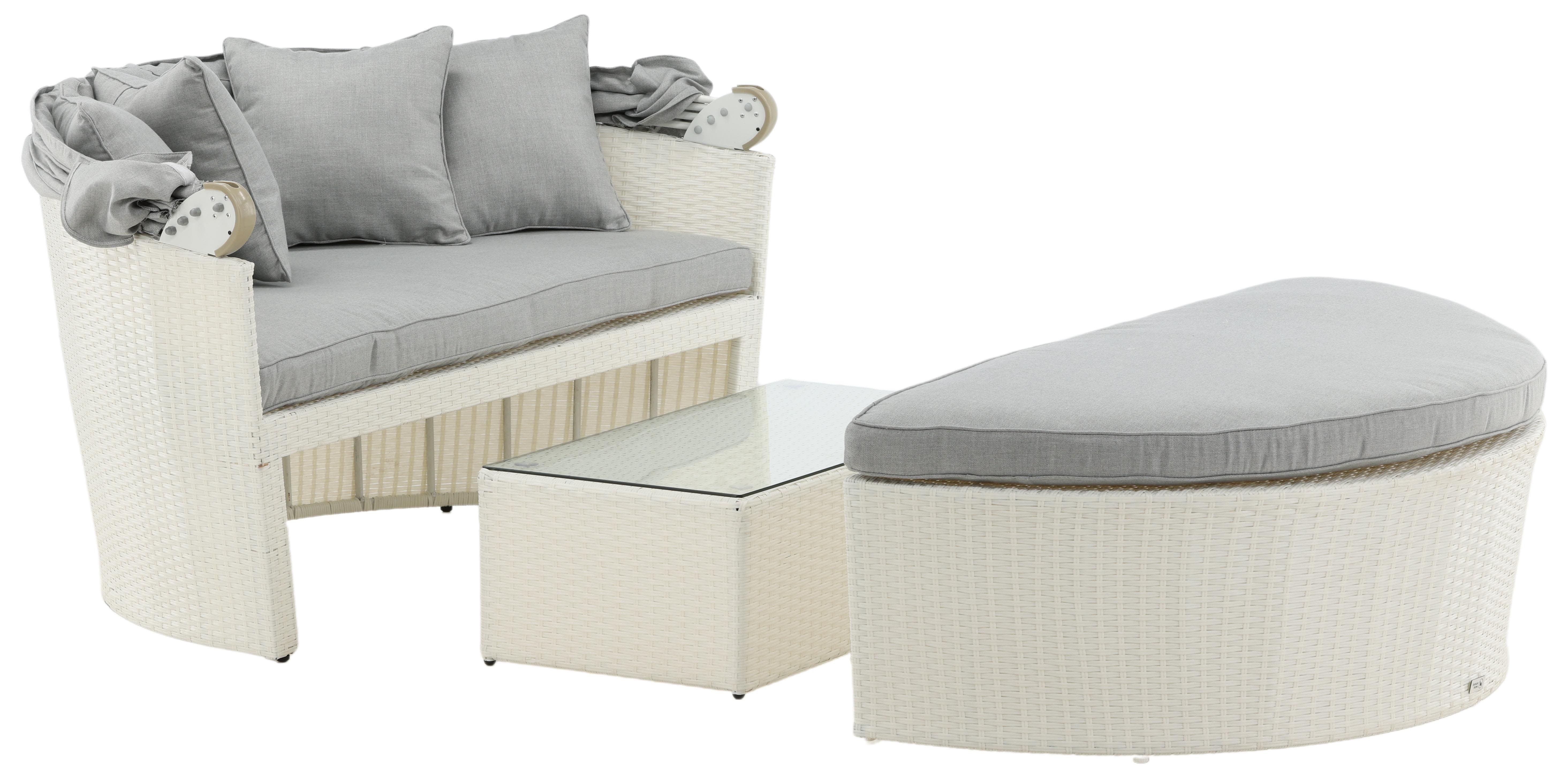 Venture Home Padova 9263-010 Solsäng vit
