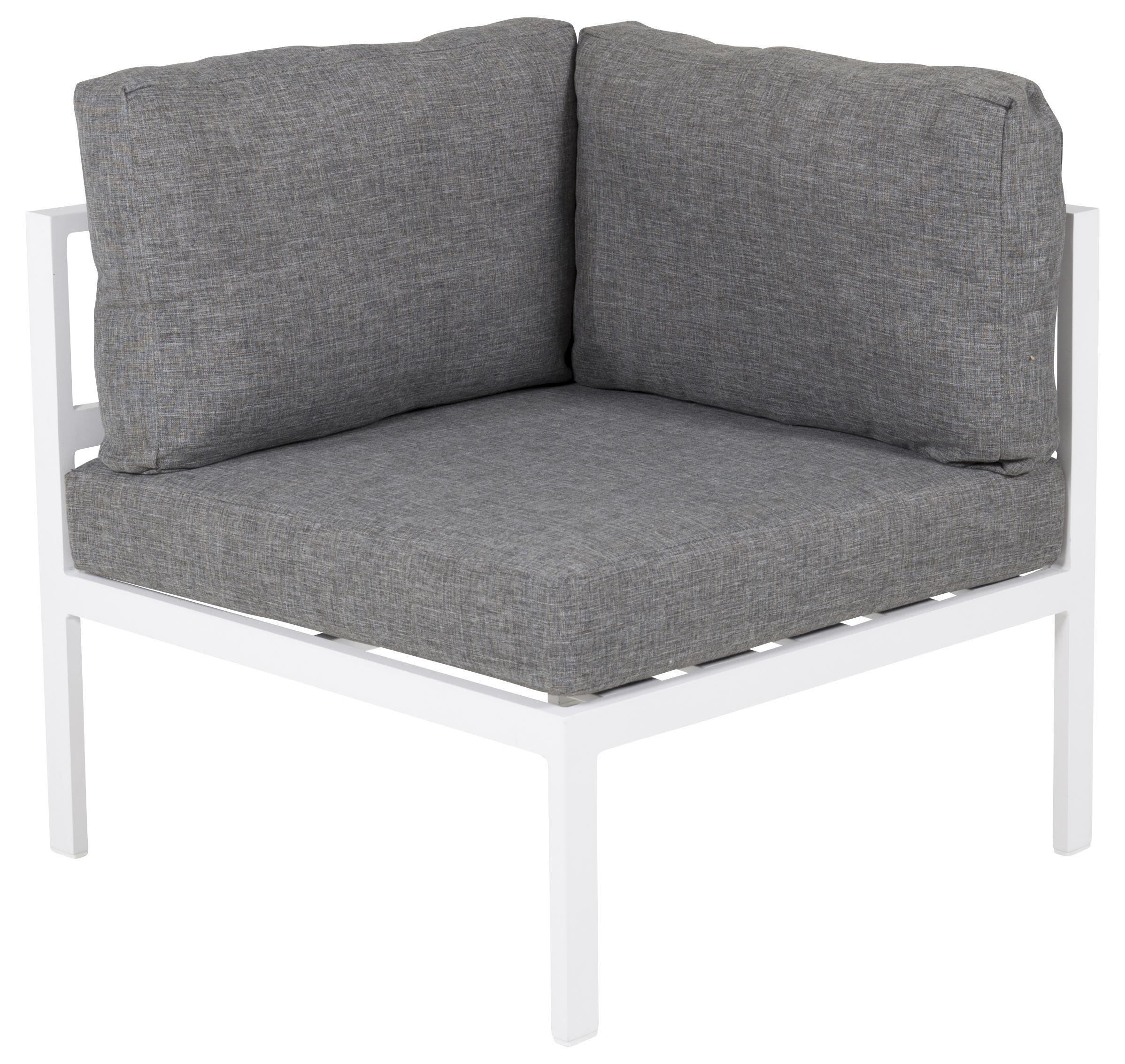 Venture Home Copacabana 9383-400 Modulsoffa hörndel, vit/grå