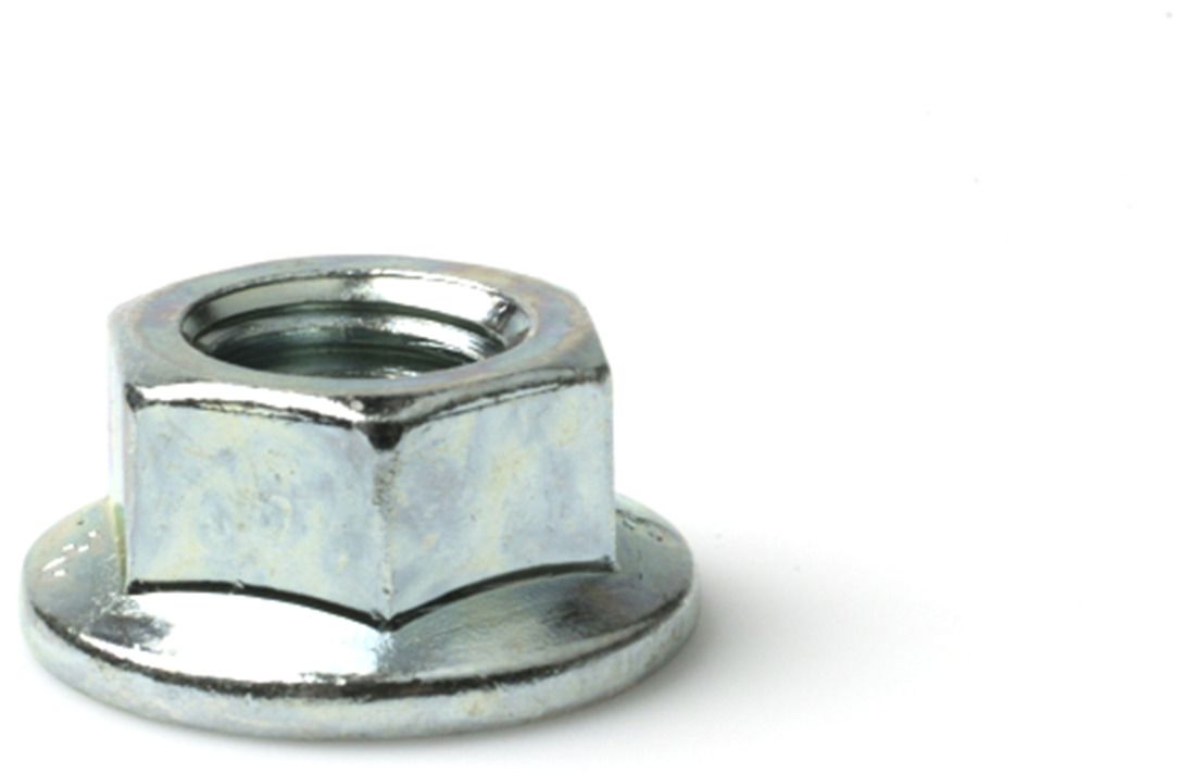 Arvid Nilsson 41804000 Flänsmutter M6MF 8 FZB, DIN 6923, RÄFFLAD M4, 1000-pack