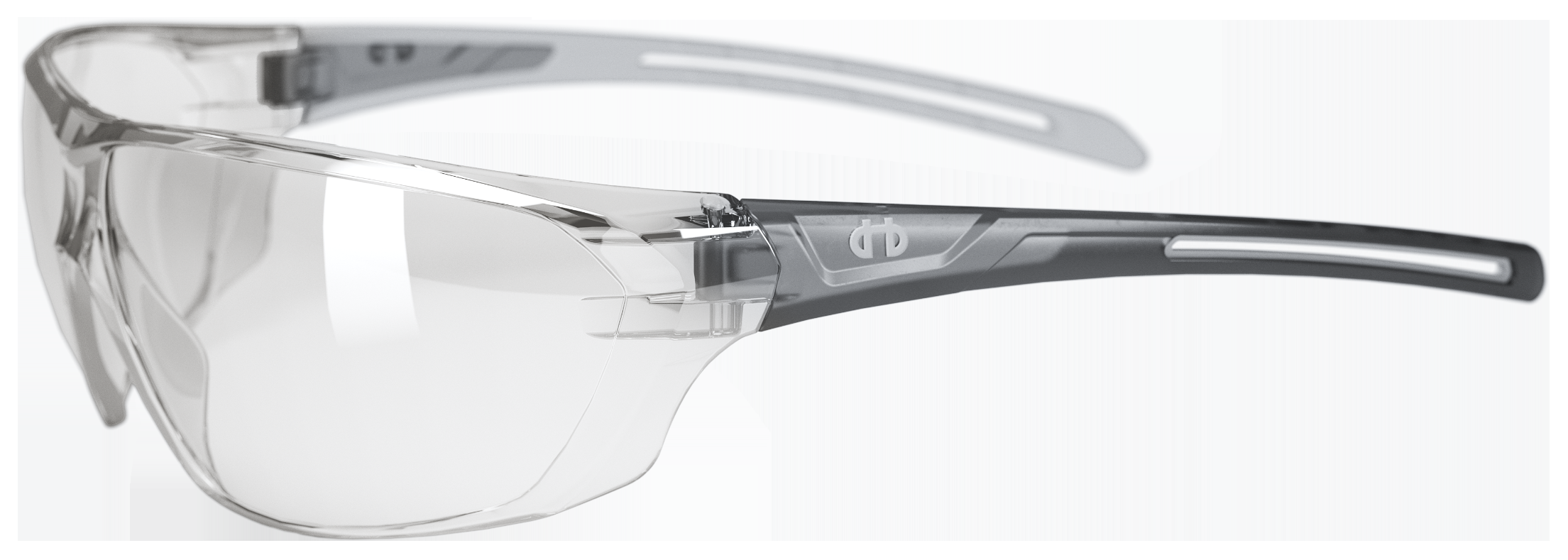 Hellberg Helium Skyddsglasögon im- och repskydd Inne/ute-lins