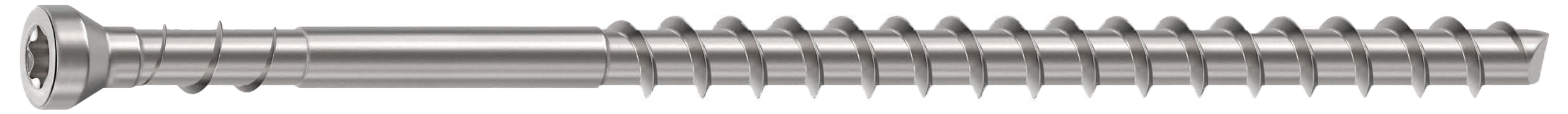 Camo 316 Stainless Steel Trallskruv 75x4,2 mm, dold, rostfri, A4 700-pack