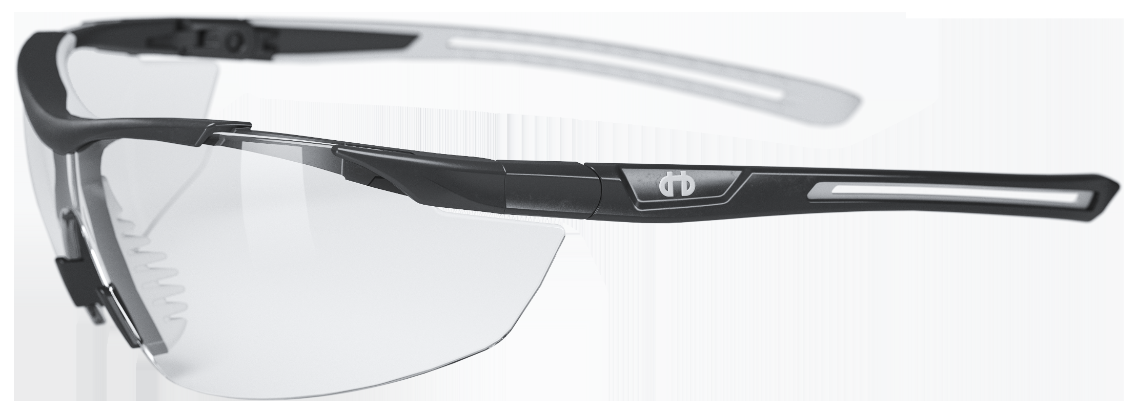 Hellberg Argon Skyddsglasögon im- och repskydd, klar lins