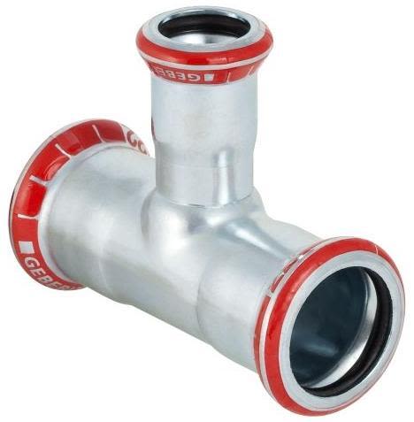 Geberit 1550979 T-rör med förstorat avstick 15 x 22 x 15 mm