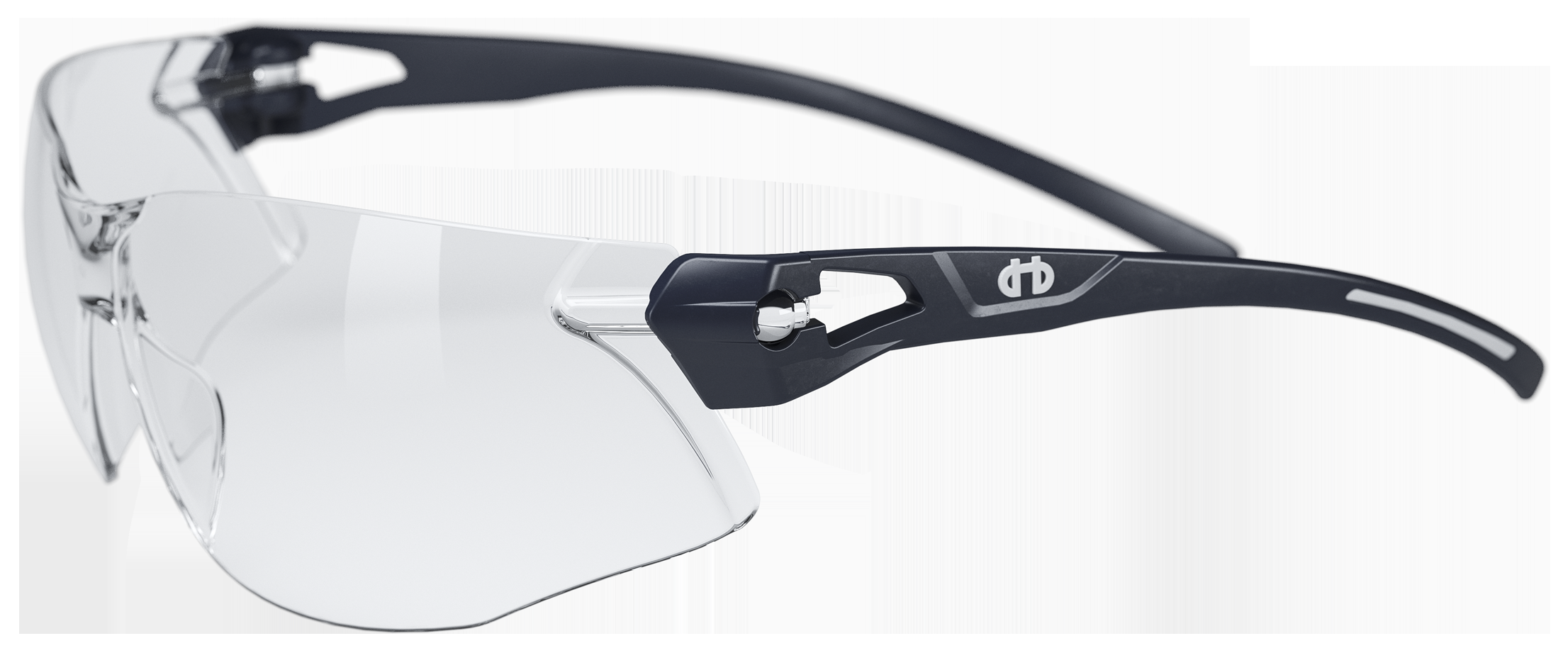 Hellberg Oganesson Skyddsglasögon im- och repskydd Klar lins