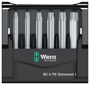 Wera Bit-Check Bitssats 6 delar