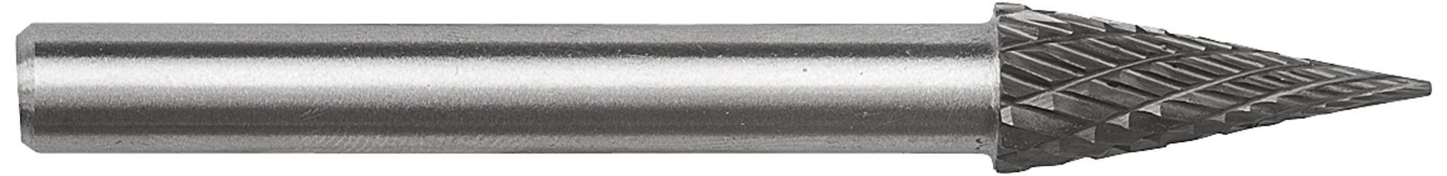 PELA 76934 Hardmetallfil roterende, spisskonformet 6 mm