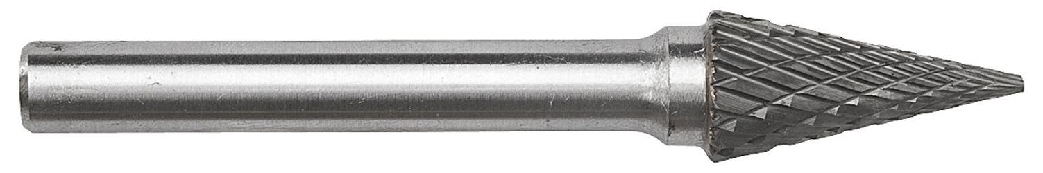 PELA 76935 Hardmetallfil roterende, spisskonformet 10 mm