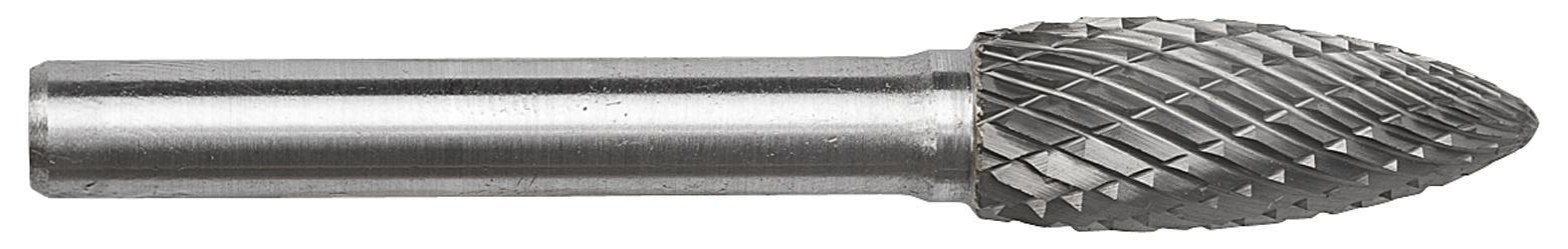 PELA 76950 Hardmetallfil roterende, flammeformet 10 mm