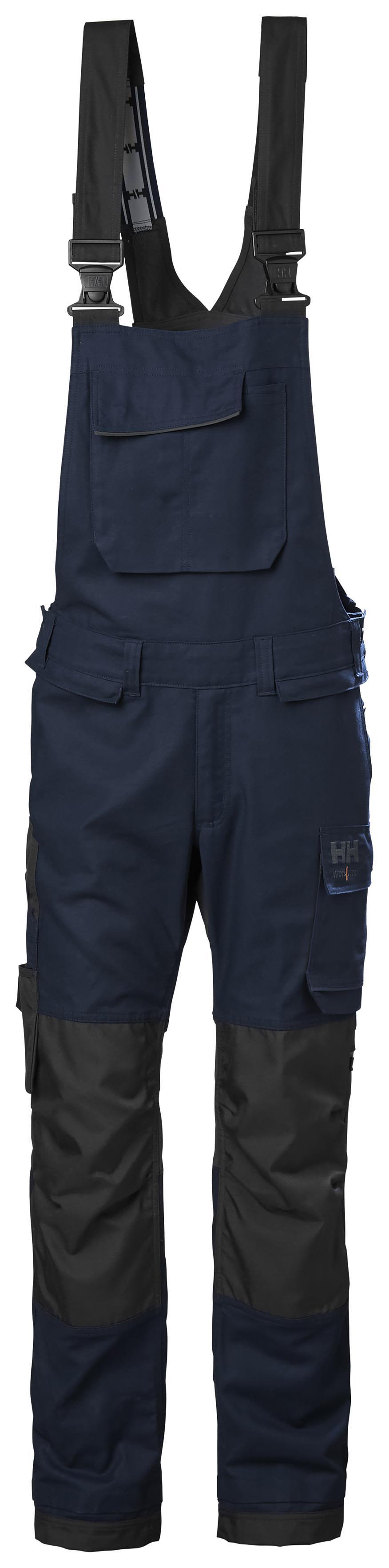 Helly Hansen Workwear Oxford 2.0 77615-599 Hängselbyxa marinblå/grå Marinblå/grå